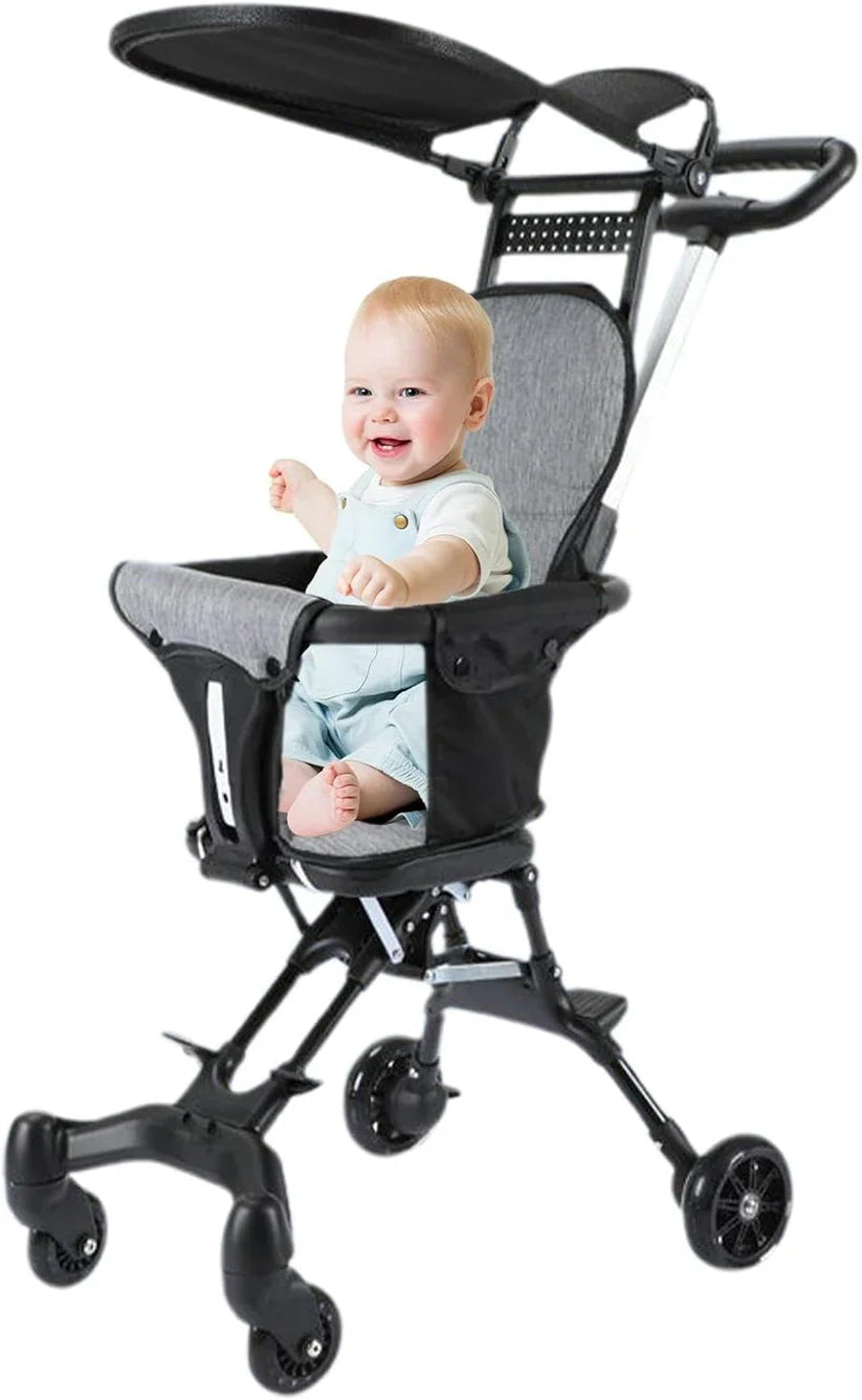 Lightweight Foldable Baby Stroller โ Compact & Travel-Friendly Pram for Toddlers