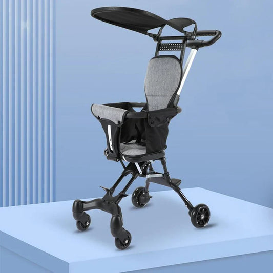 Lightweight Foldable Baby Stroller โ Compact & Travel-Friendly Pram for Toddlers