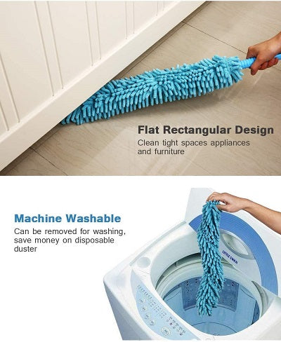 Micro Fiber Flexible Fan & Ceiling Duster with Long Handle