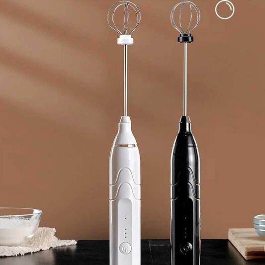Rechargeable Coffee Beater – 3-Speed Adjustable Electric