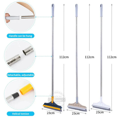Floor 2in1 Cleaning Brush Long Handle