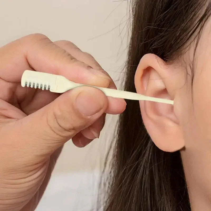 Pack of 2 & 2IN1 Portable Nose Hair Trimmers Waterproof Double Head Nose Hair Removal Washable