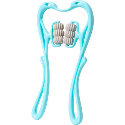 6-wheel Neck Massager Plastic Pressure Point Therapy Neck Massage Tools Neck Massage Relieve